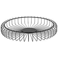 KOSZ NA OWOCE 97253 BLOMUS - czarny, Basics, metal (37/6cm) - Blomus