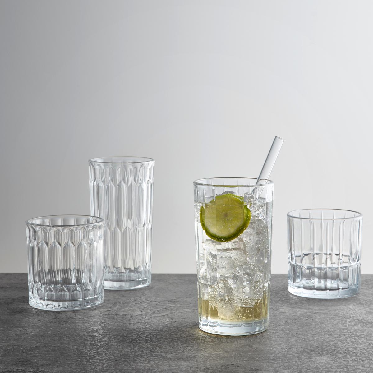 Čaša Za Viski 4/1 Skye 310 Ml - prozirno, Konvencionalno, staklo - Mömax