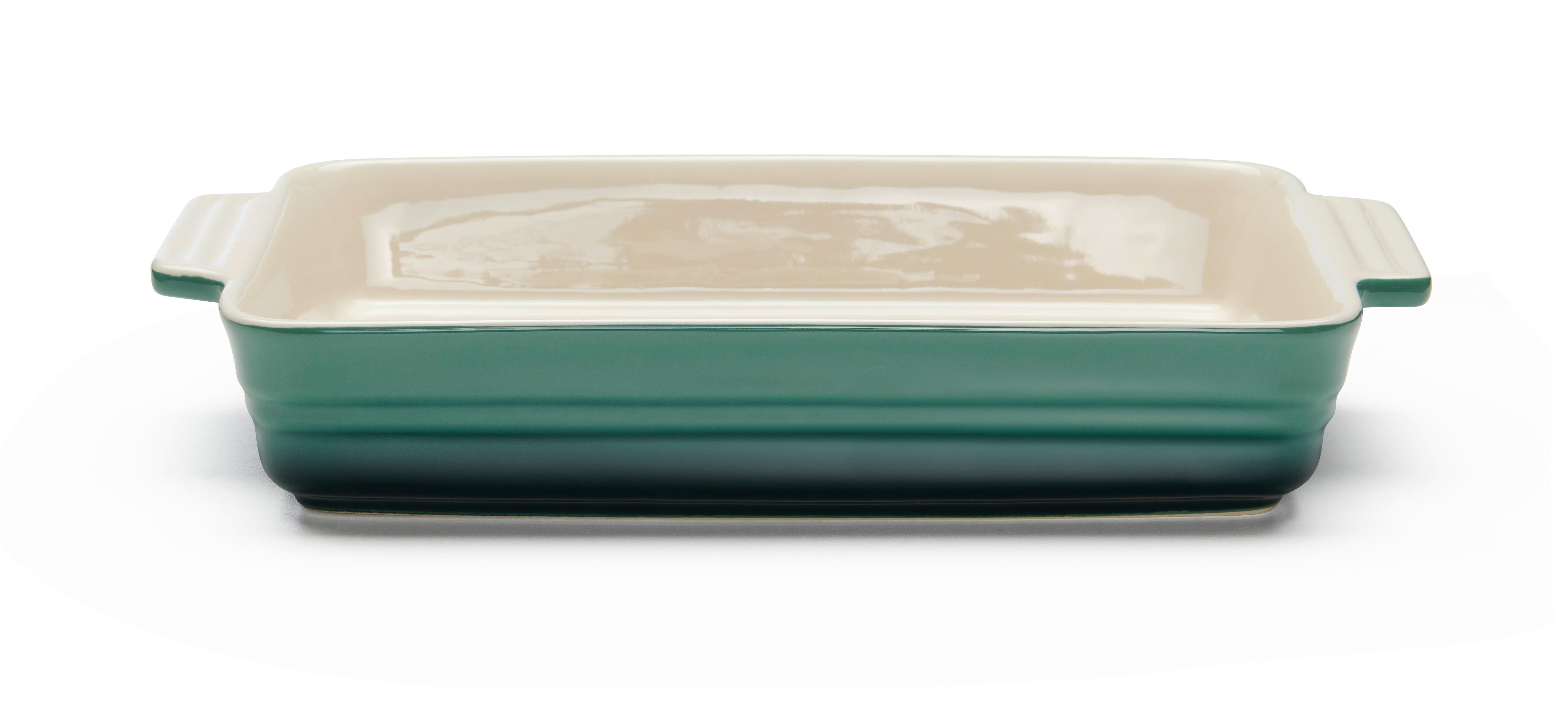 UGNSFORM ELISA - M - grön, Klassisk, keramik (31/18,9/5.1cm) - Mömax