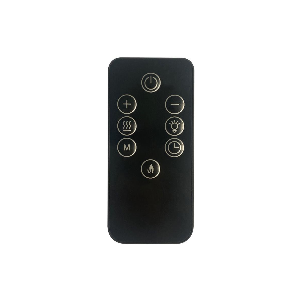 Elektromos Kandalló Fkk 24 - Basics, műanyag/Üveg (107/50/24cm)
