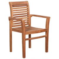 Gartensessel Woodie Teak - Basics, Holz (63/92/52cm) - Gardenson