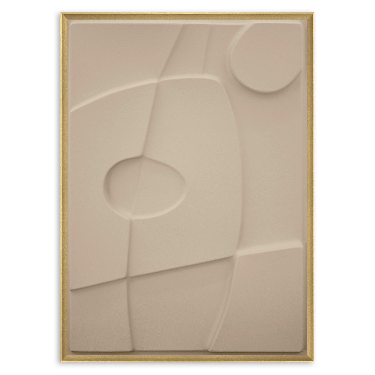 Slika Antonio - svetlo rjava/barve hrasta, umetna masa/leseni material (50/70cm) - Modern Living