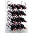 Raft Pentru Vin Giovanni - culoare crom, metal (32,5/49/14cm) - Modern Living Raft Pentru Vin Giovanni - culoare crom, metal (32,5/49/14cm) - Modern Living