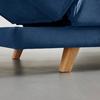 BÄDDSOFFA FUNKY - blå/naturfärgad, Modern, trä/textil (183/73/79cm) - Bessagi Home