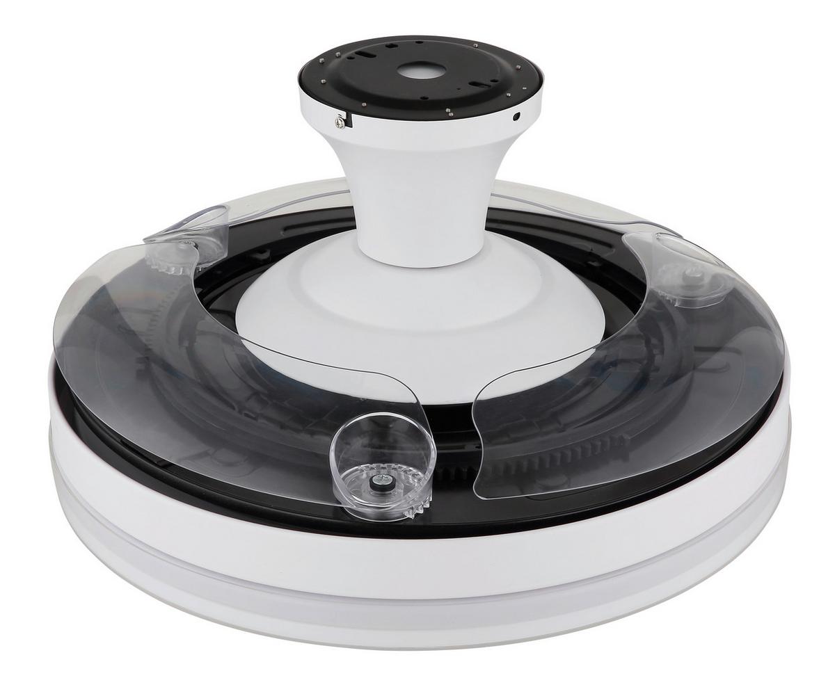 Stropni Ventilator Bijela Boja - bijela/prozirno, Konvencionalno, metal/plastika (106,6/27,5cm) - Globo