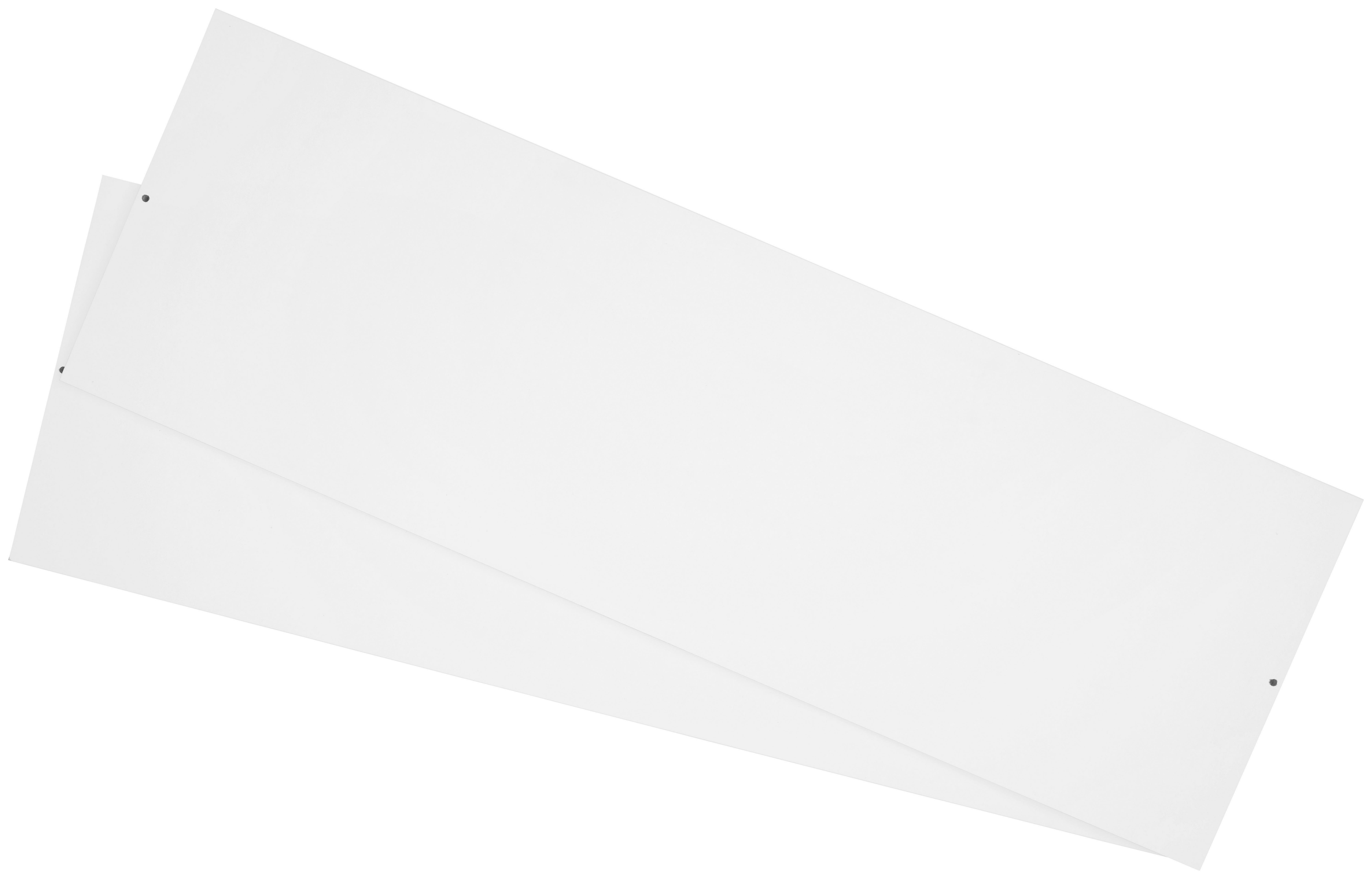 Einlegebodenset Zubehör in Weiss, 2er Set - Weiss, Holzwerkstoff - Premium Living