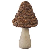 Dekopilz Mushroom Naturfarben - Naturfarben, Naturmaterialien (8/15cm) - Mömax