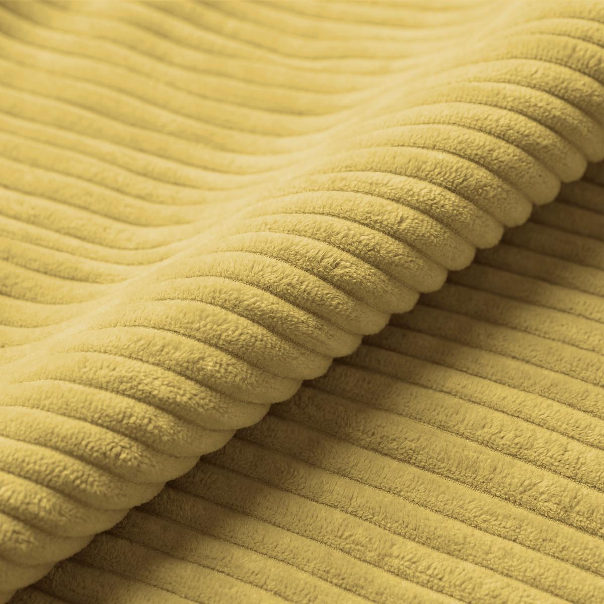Ecksofa Pedro Senfgelb - Senfgelb/Schwarz, MODERN, Kunststoff/Textil (190/300cm) - Mömax