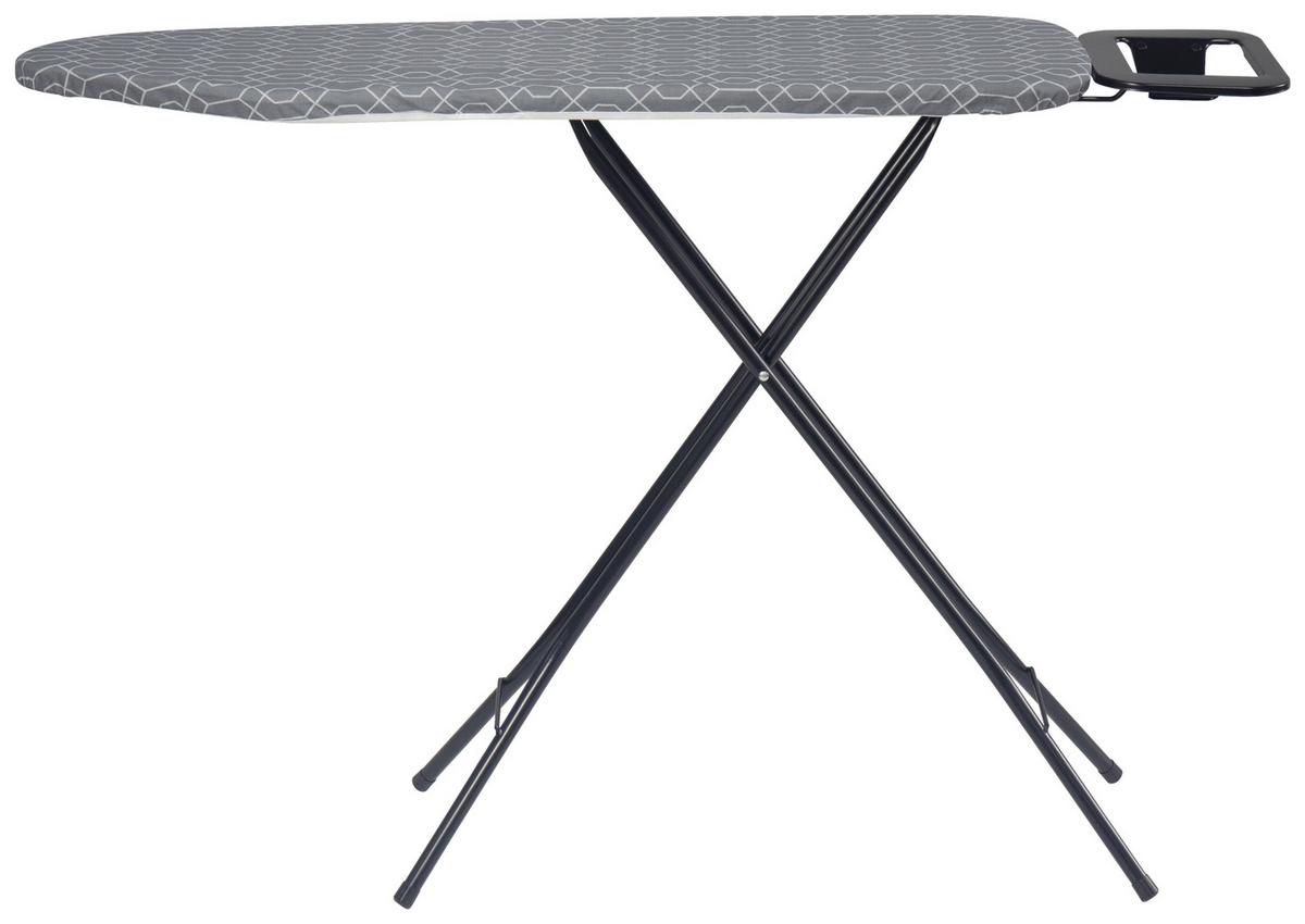 Bügelbrett Michi Grau - Grau, Modern (127/30/89cm) - Mömax