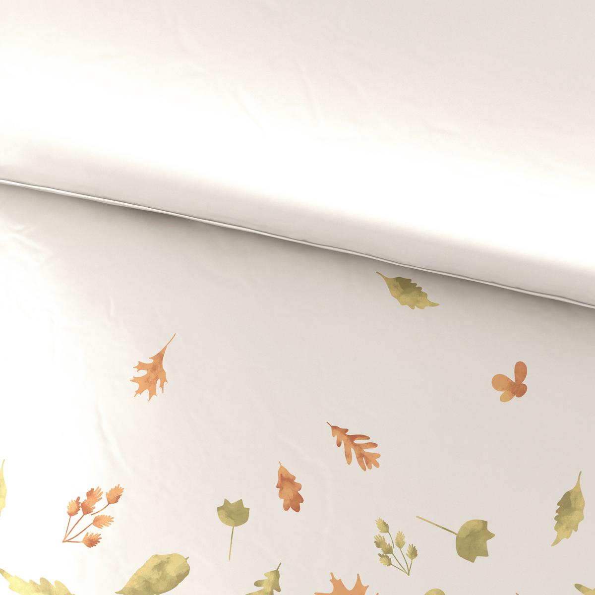 Ágyneműhuzat-garnitúra Streublätter - fehér, Modern, textil (140/200cm) - Modern Living