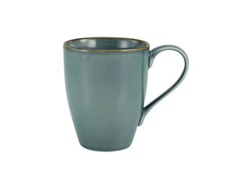 Kávésbögre Linen - kék, kerámia (0,33cm) - Premium Living