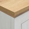 SIDEBOARD KORSIKA -EXKLUSIV- - vit/svart, Romantik / Lanthus, metall/trämaterial (150/85/43cm) - Mömax