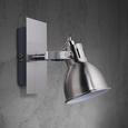 Wandspot Ina - Chromfarben, MODERN, Metall (14/8/14cm) - Modern Living Wandspot Ina - Chromfarben, MODERN, Metall (14/8/14cm) - Modern Living
