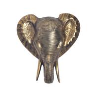 Wanddeko Wl7.190 - Goldfarben, Design, Metall (33/41/20cm) - Livetastic