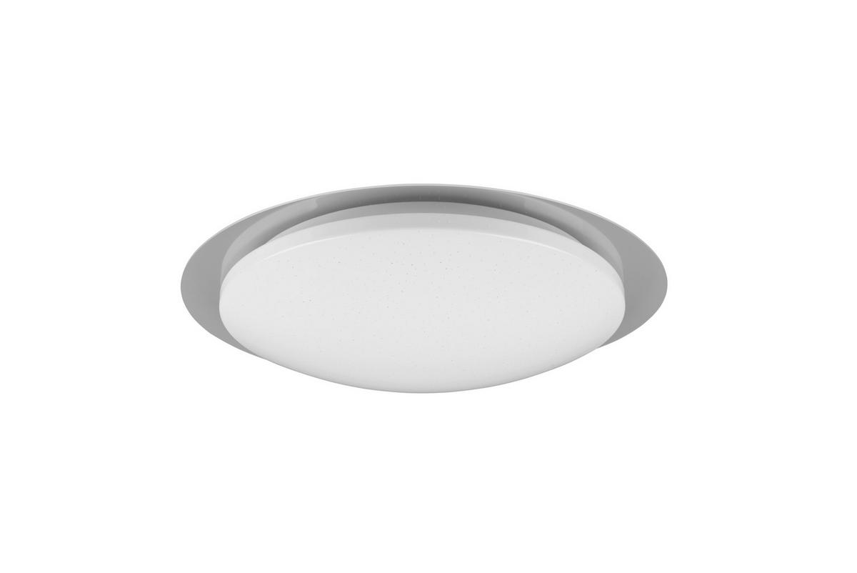 LED-Deckenleuchte Frodeno Weiß max. 18,5 Watt - Weiß, Basics, Kunststoff (48/10,2cm) - Trio Leuchten