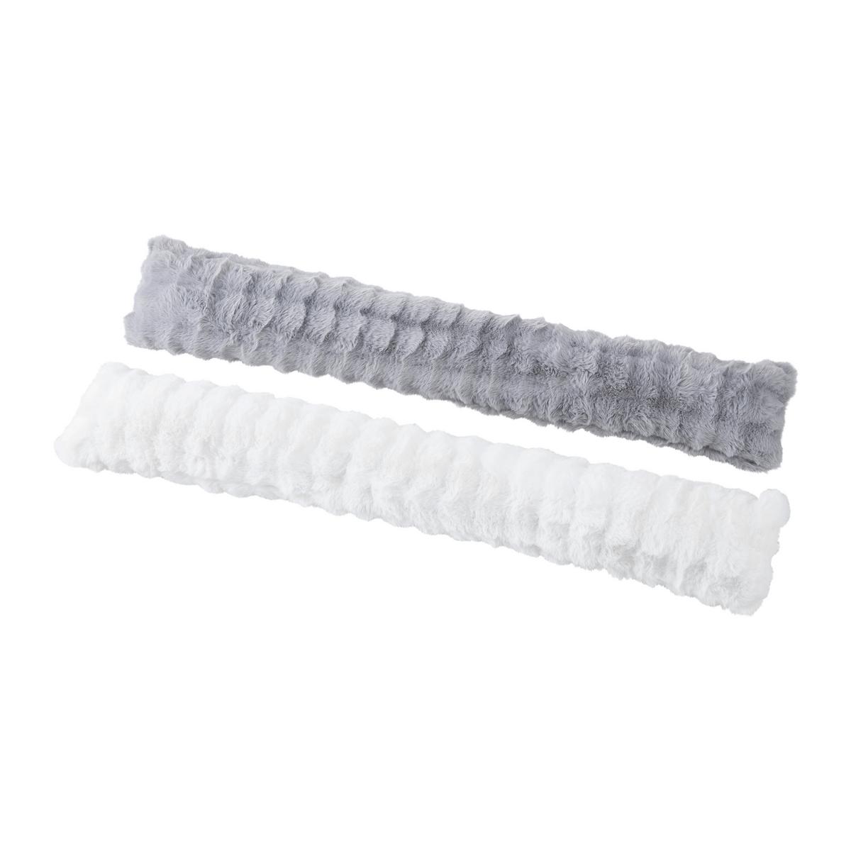 Zugluftstopper Bubble Greige - Greige, ROMANTIK / LANDHAUS, Textil (15/90cm) - Mömax