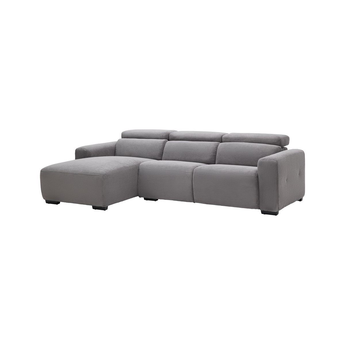 Sedežna Garnitura Bondico 272, Antracit - črna/antracit, Moderno, kovina/tekstil (272/75-92/101 / 170cm) - Mömax