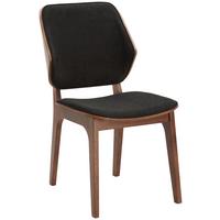 KRZESŁO HUGO - kolor orzecha włoskiego, Lifestyle, drewno (47/86,5/62,5cm) - Livetastic