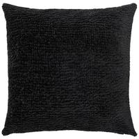 Kissenhülle Berti Schwarz ca. 50x50cm - Schwarz, Textil (50/50cm)