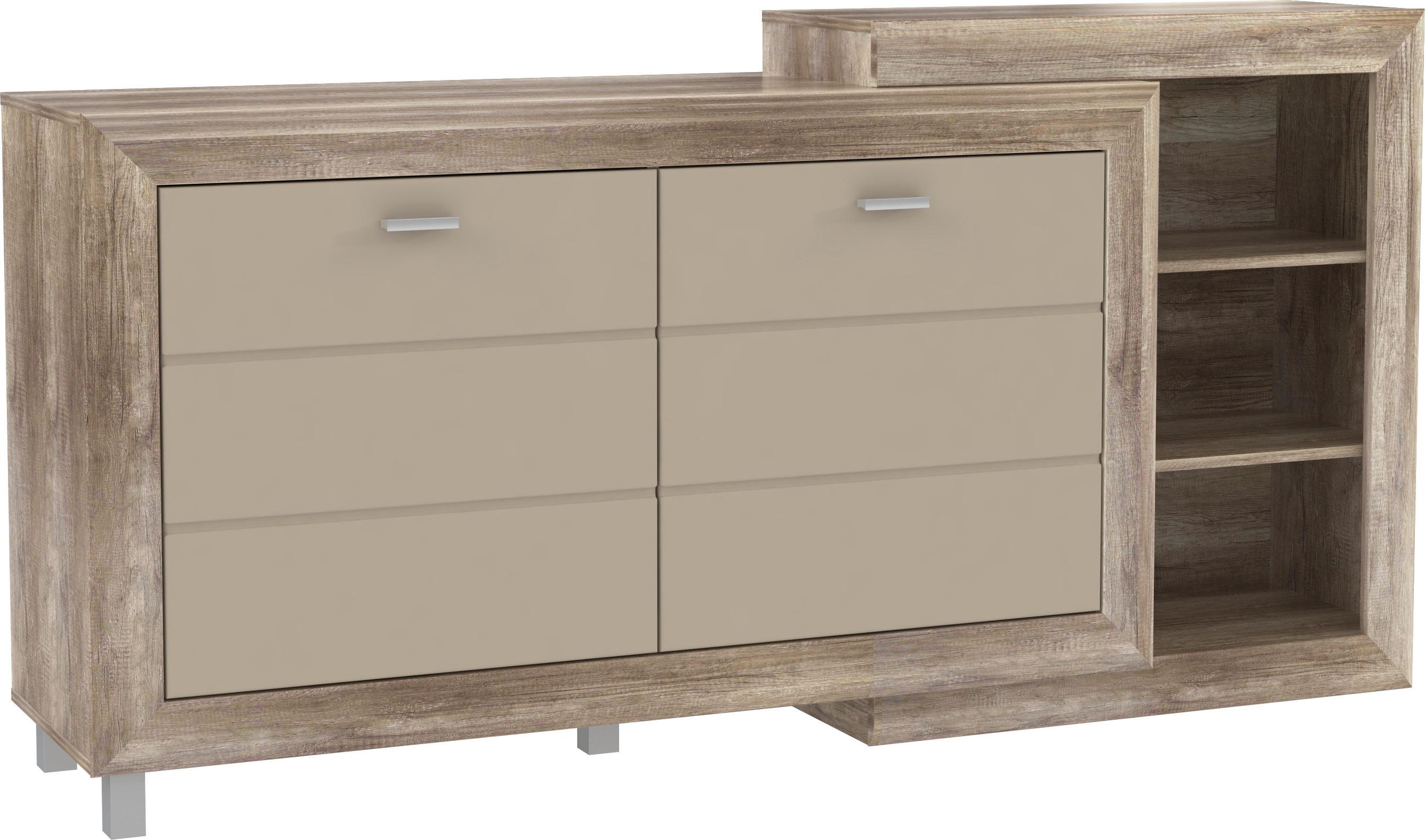 Comodă Genetic - bej, Konventionell (180/90,3/41,5cm) - Modern Living