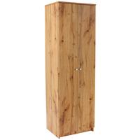 Višenamjenski Ormar Kv05 - hrast Artisan/boje aluminija, Moderno (62,4/178,6/35,4cm) - Best Price