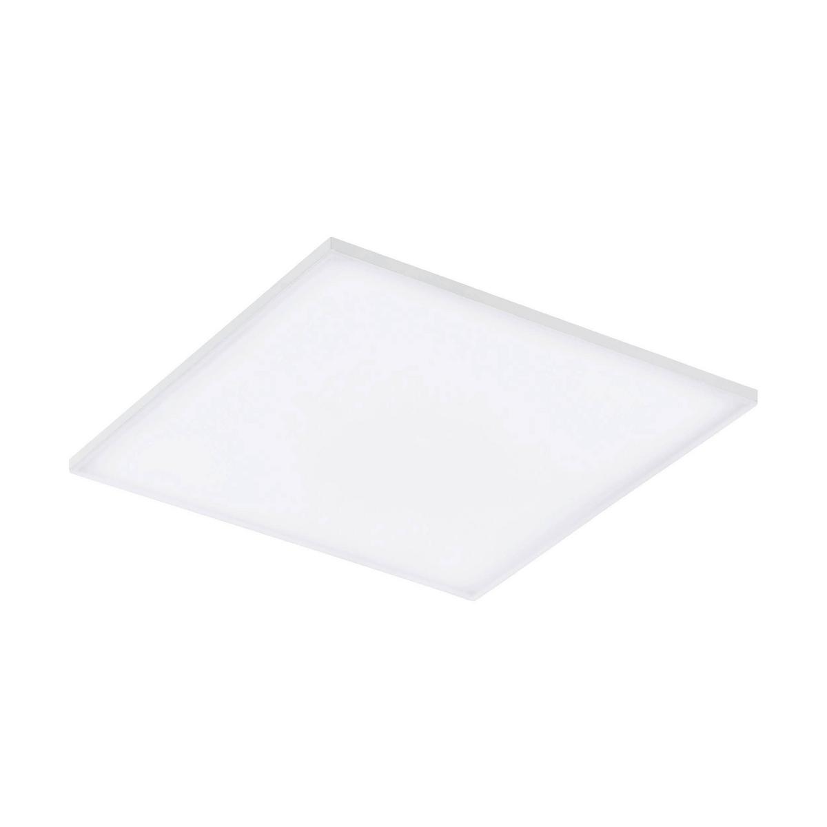 LED-Paneel Turcona Weiß max. 21 Watt - Weiß, Basics, Kunststoff/Metall (43,7/43,7/7cm) - Eglo