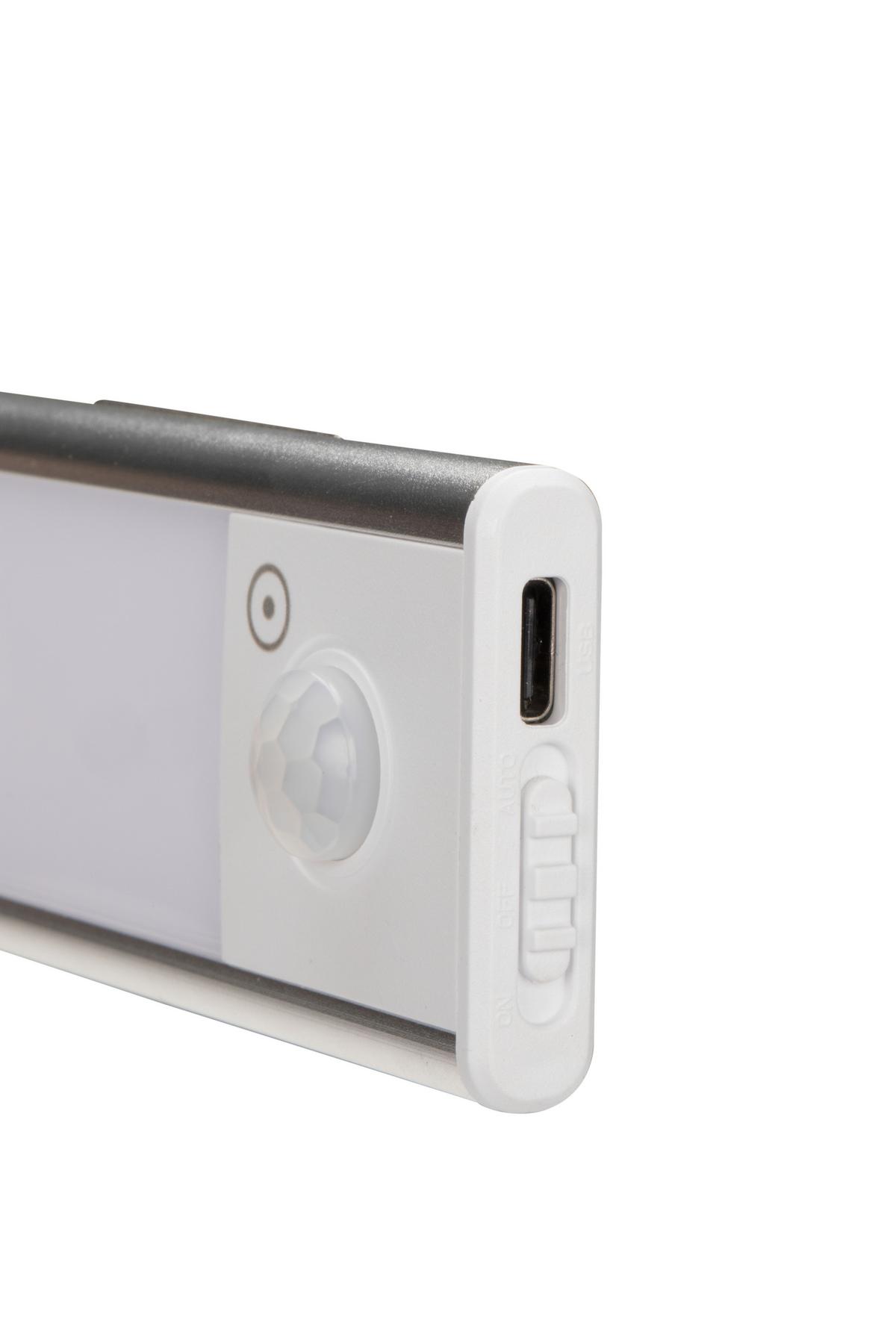 LAMPA DO SZAFY UNDER CABINET - biały, Basics, tworzywo sztuczne/metal (40/4/0,9cm) - Homeware