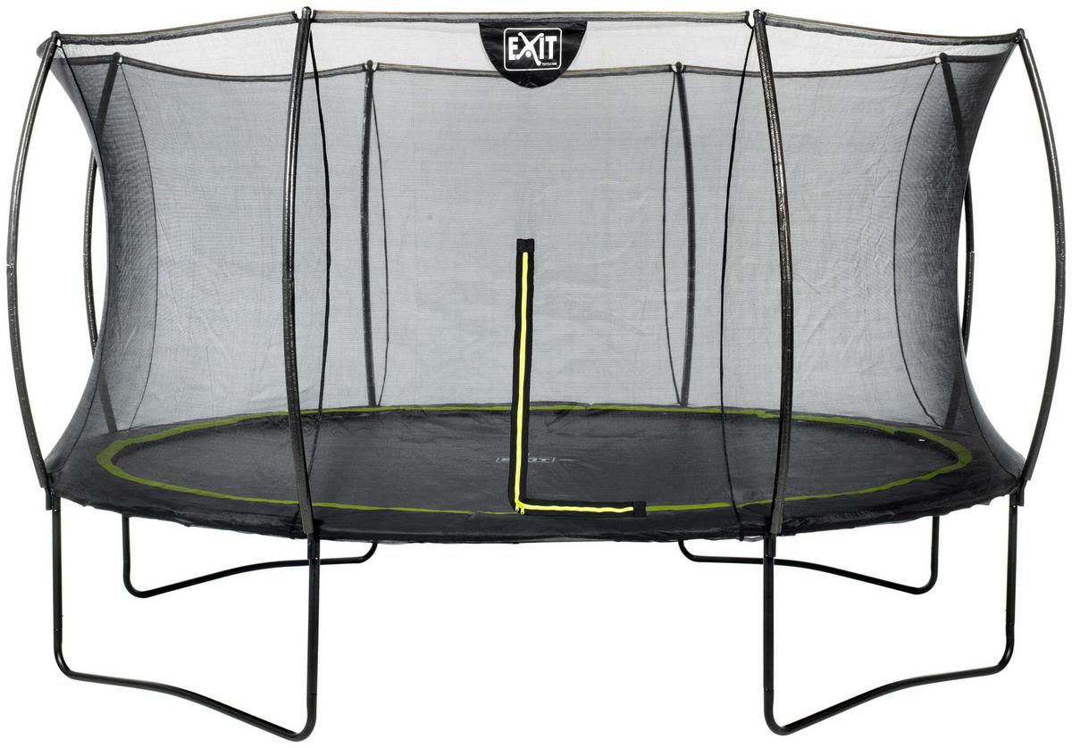 Trampolin Exit Silhouette, Ø 366cm - črna, Konvencionalno, kovina (366/268cm) - EXIT Toys