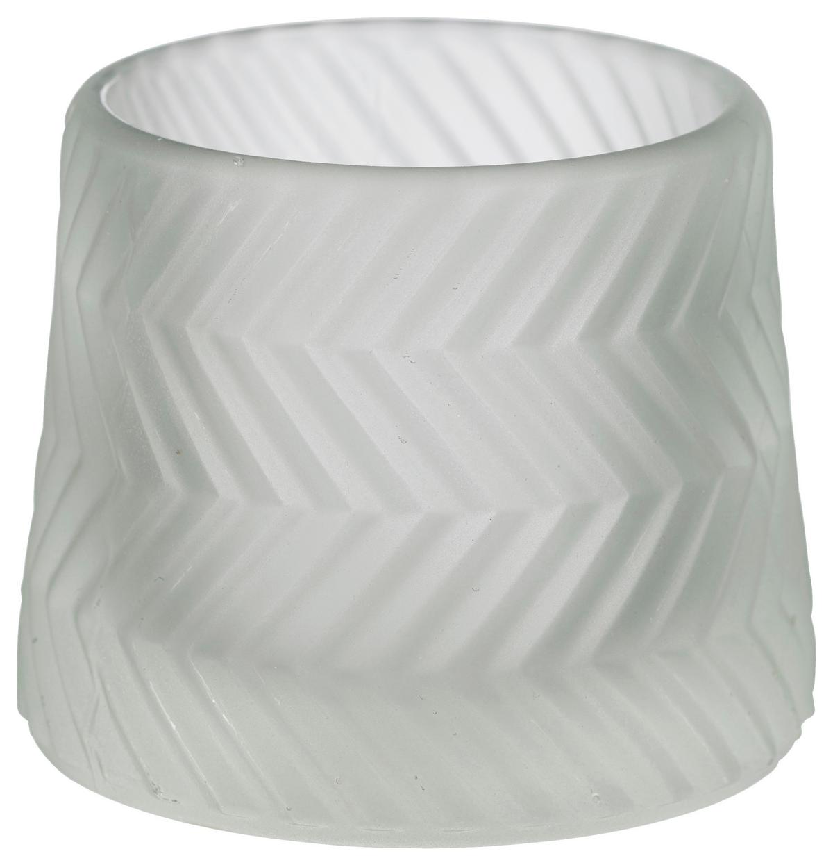 Teamécsestartó Tilburg I - zsályazöld/rózsaszín, Konventionell, Üveg (8,2/7cm) - Modern Living