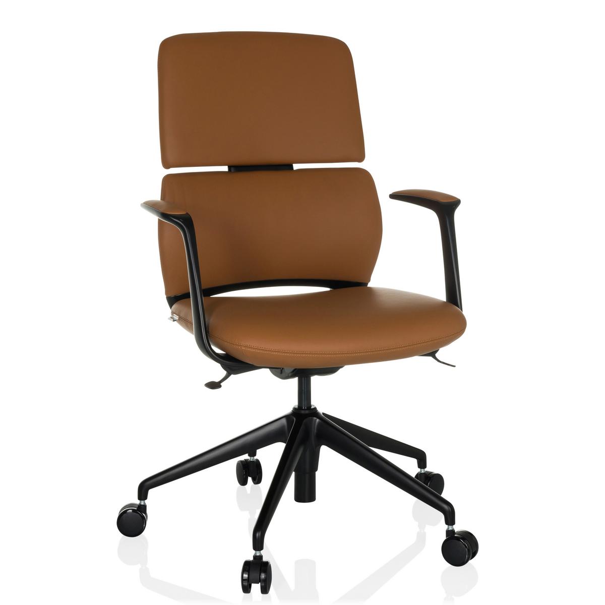 Vrtljivi Stol Atmos Designer - črna, Moderno, kovina/umetna masa (62/98-108/60cm) - MID.YOU