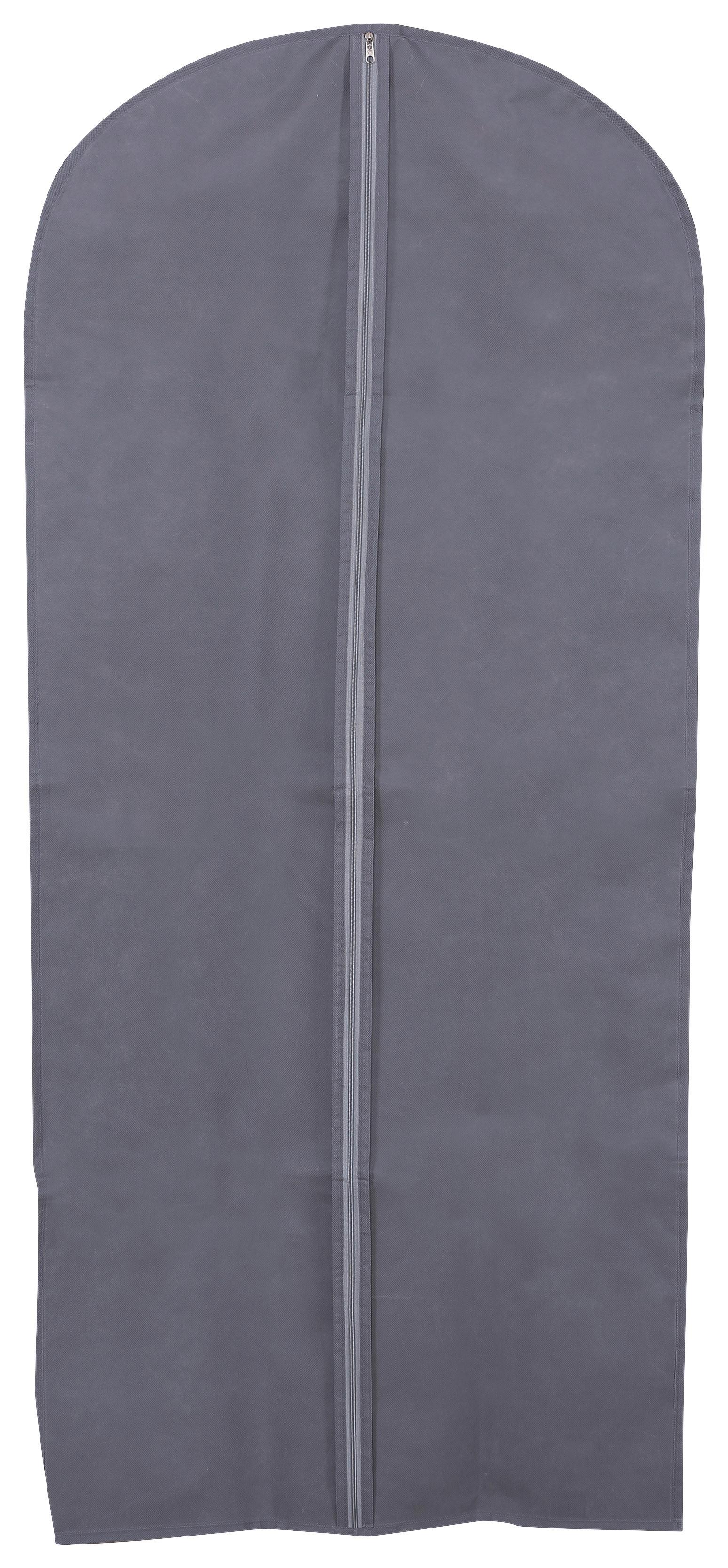 Kleidersack Kläck in Grau - Grau, KONVENTIONELL, Textil (60/135cm) - Modern Living