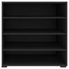 HYLLA UNIT-ELEMENTS MAXI -BASED- - svart/antracit, Modern, trämaterial (91,2/89,6/40cm) - Based