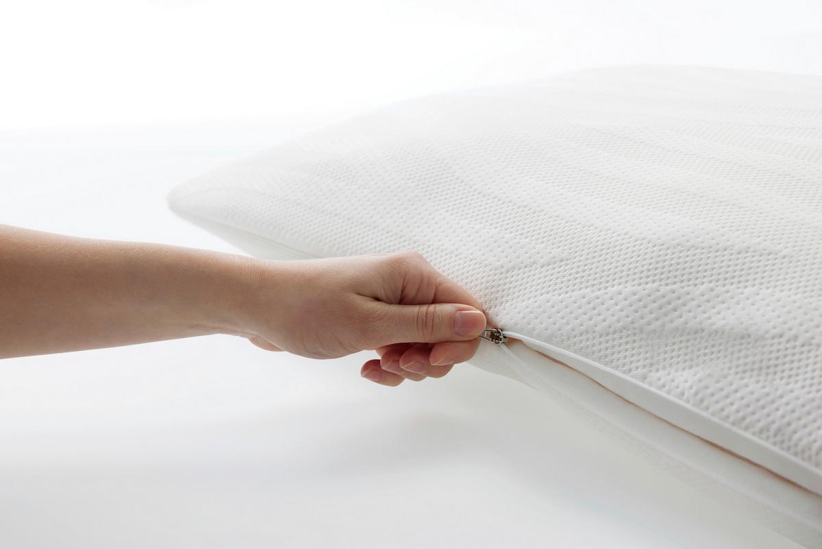 PODUSZKA POD KARK PURECLEAN - kremowy, Basics, tkanina (40/80cm) - Tempur