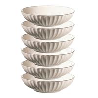Tellerset Osita - Creme, Basics, Keramik - Mäser