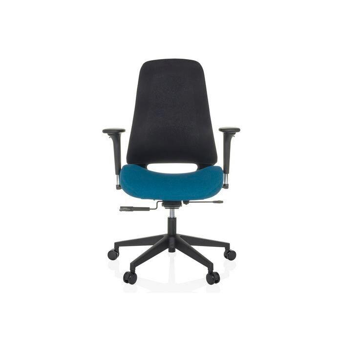 Pisarniški Stol Henfield B, Temno Modra - črna/temno modra, Moderno, umetna masa/tekstil (67/111 - 120/64cm) - MID.YOU