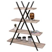 Polcos Elem Pyramid - faalapú anyag/fém (120/138/33cm)