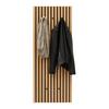 HALLPANEL GRACE -SB- - ekfärgad, Modern, metall/trämaterial (50/125/7,5cm) - Mömax