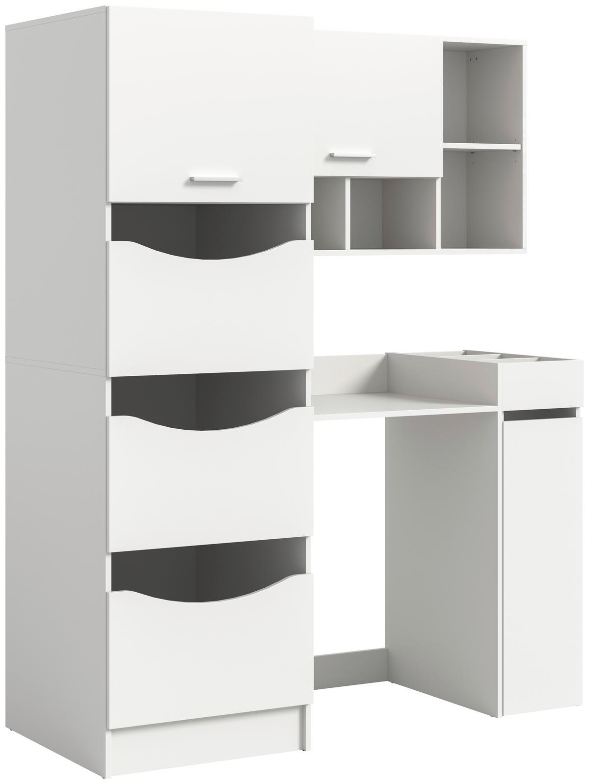 Hauswirtschaftsraum Free Weiß - Weiß, Basics, Holzwerkstoff (145/195/62cm) - MID.YOU