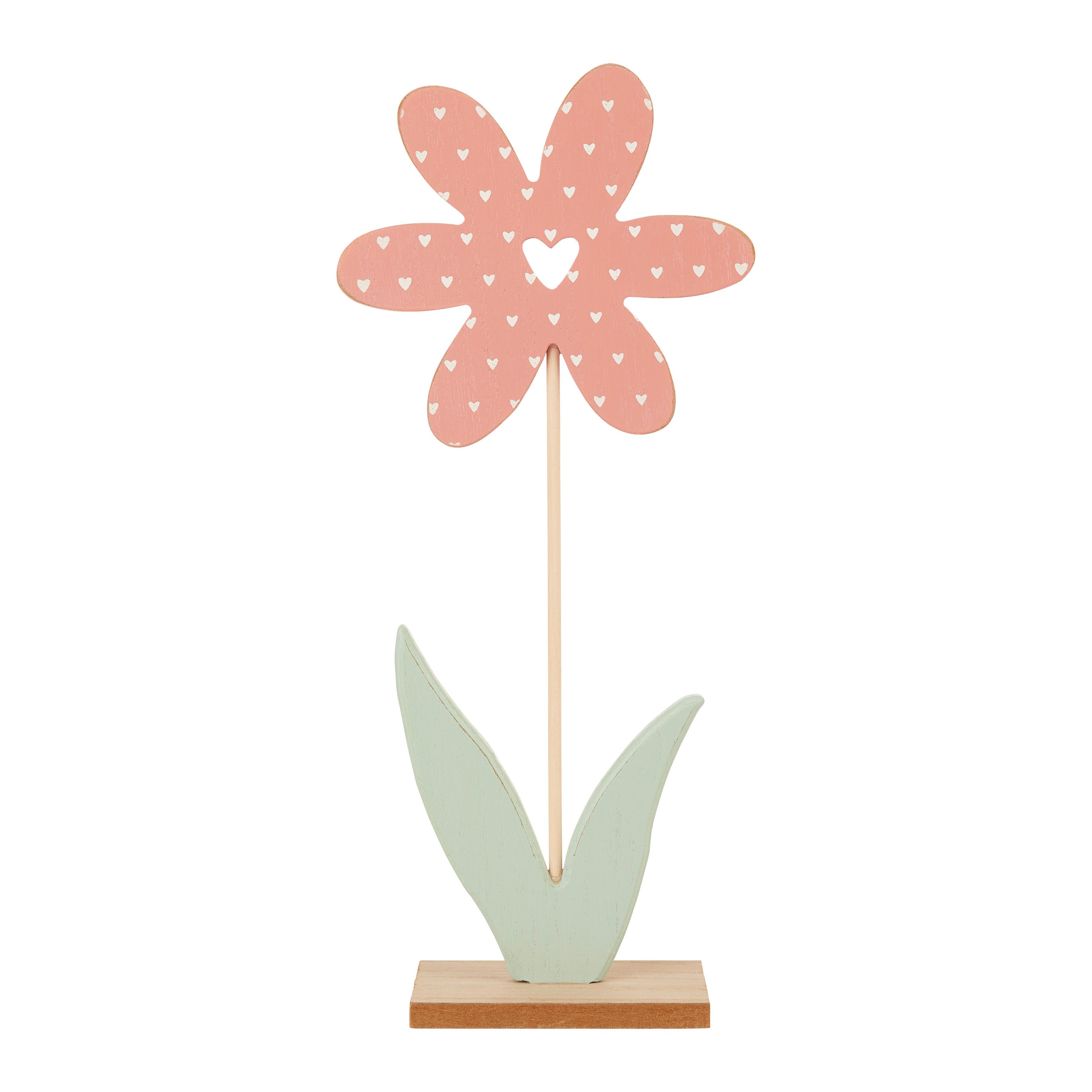 Dekoblume Fluffy I in diversen Farben - Basics, Holzwerkstoff (14/32/6cm) - Modern Living