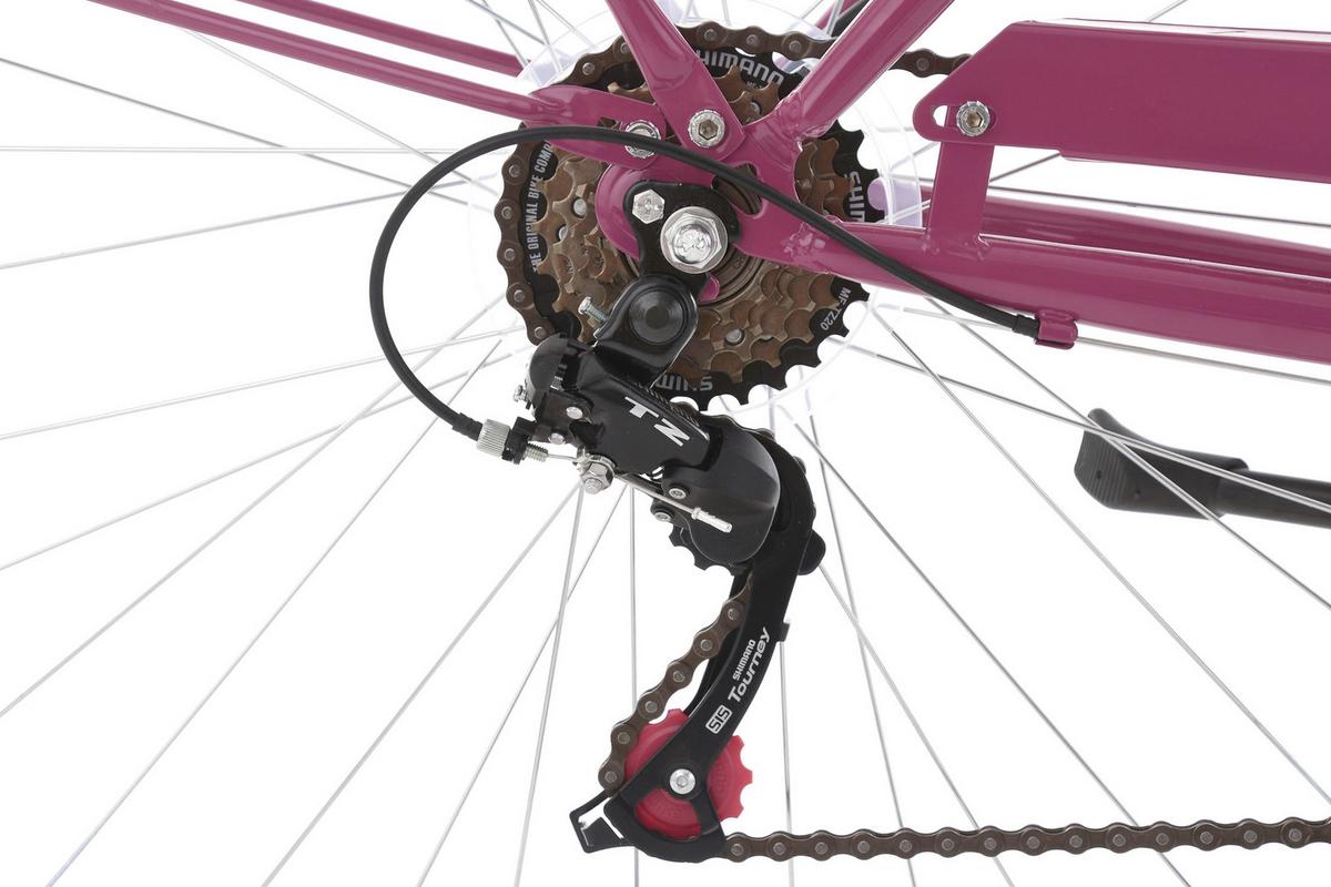 CITYBIKE Damen 28" Balloon RH 48cm - Rot, Basics, Metall (180/70/80cm) - Da Capo