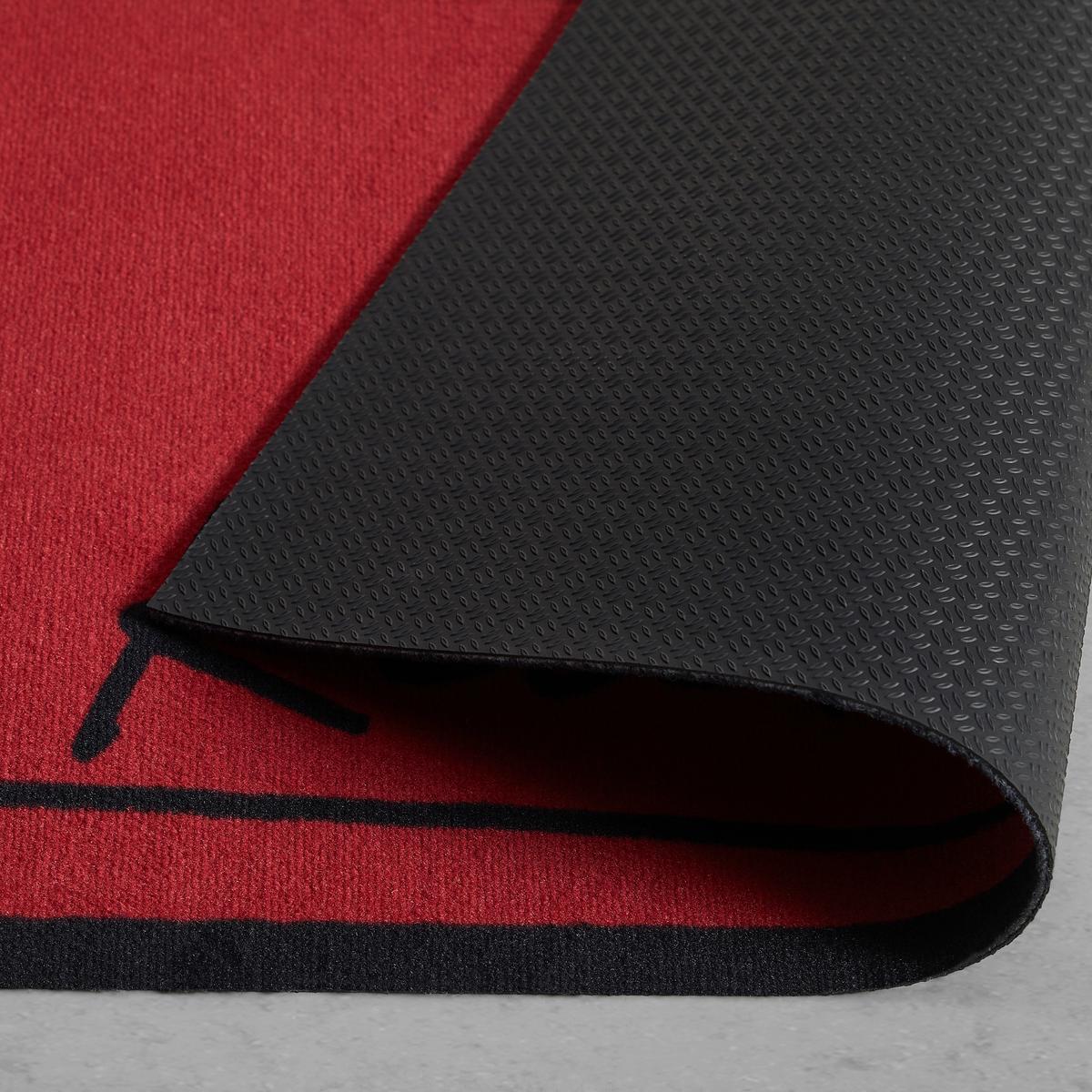 Läufer Hearty Line in Rot ca. 50x150cm - Rot, Basics, Kunststoff (50/150cm) - Modern Living