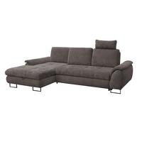 Kutna Garnitura Lago - smeđa/crna, Moderno (176/95/272cm) - Modern Living
