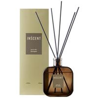 Raumduft Green Lily in Dunkelgrün ca. 500ml - Klar/Dunkelgrün, Design, Glas (500ml) - Inscent