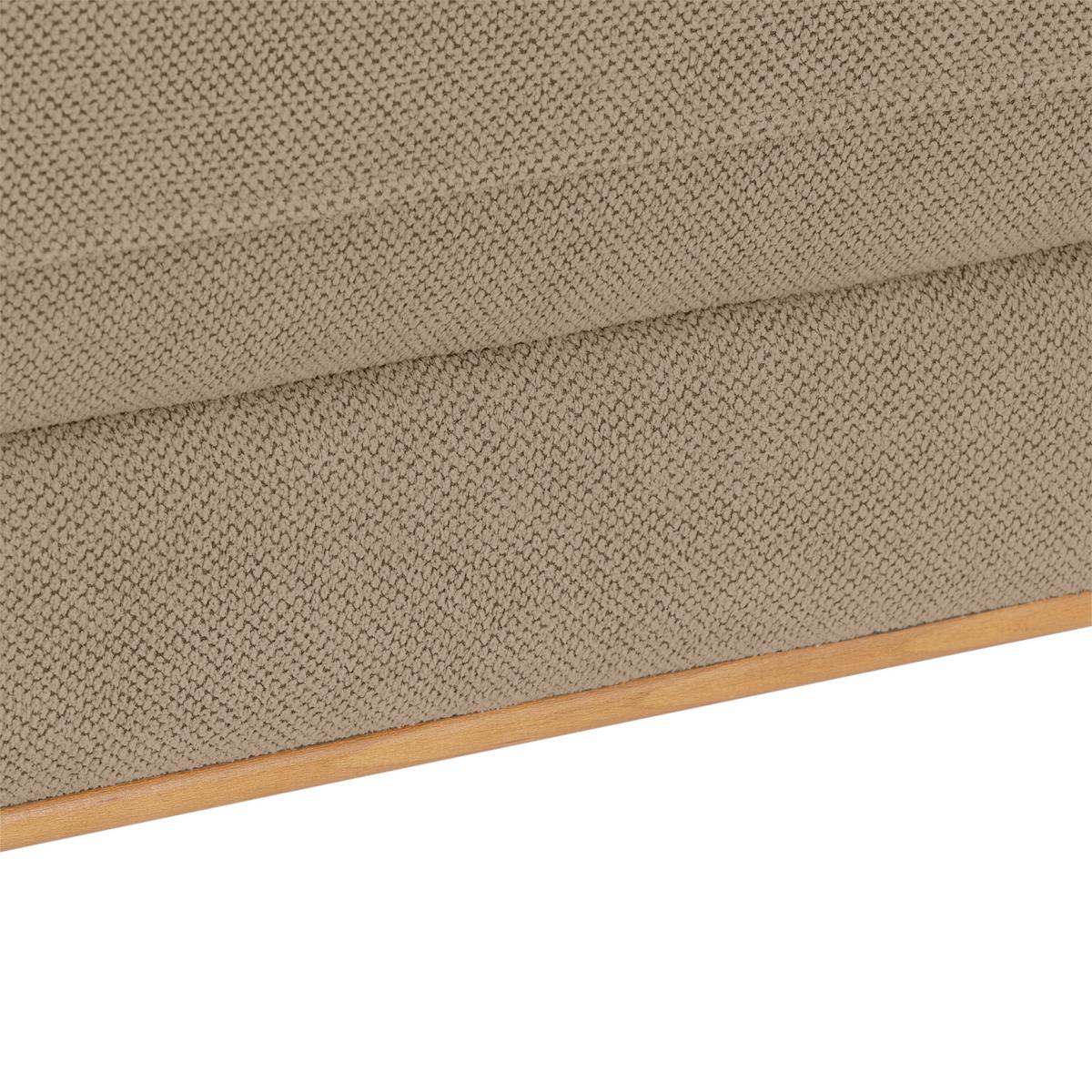 COLțAR BERGAMO - maro deschis, Modern, textil (238/162cm) - Mömax