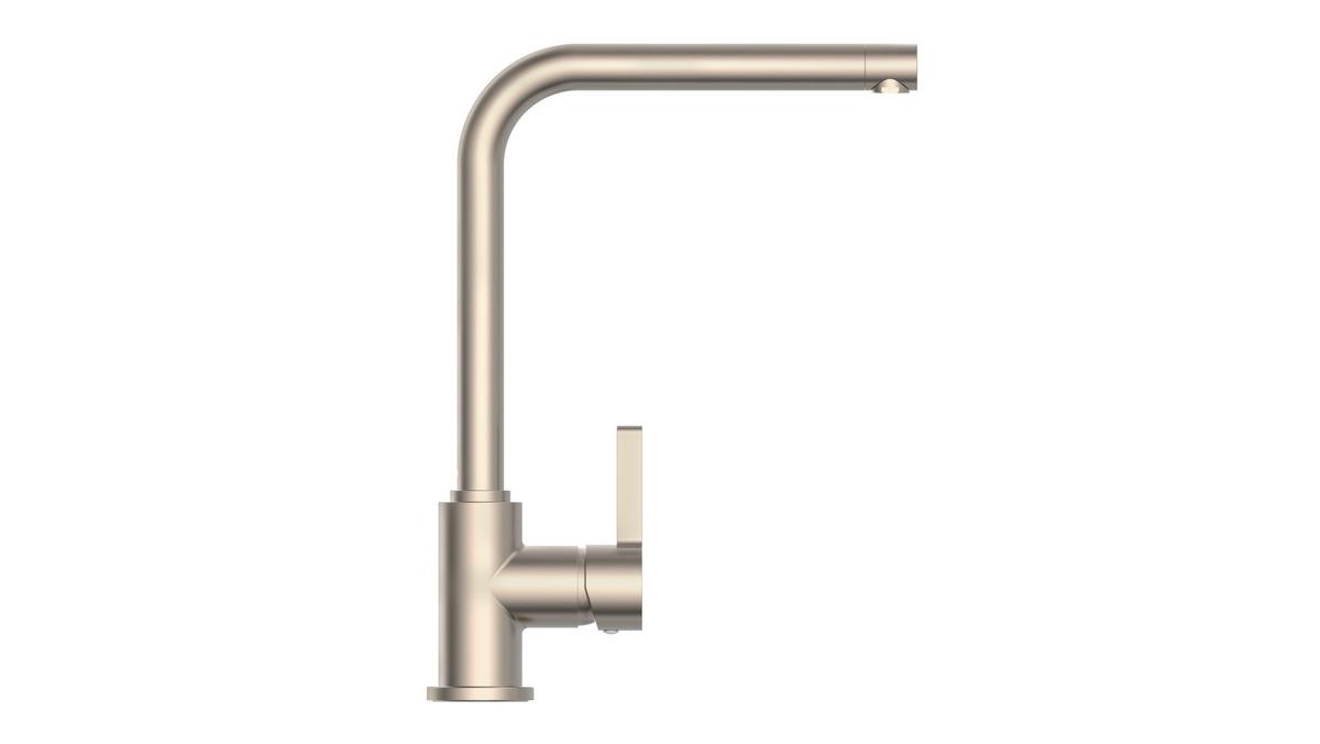 Küchenarmatur Sistant Dublin Edelstahloptik - Edelstahlfarben, Basics, Metall (33,5cm) - Sistant