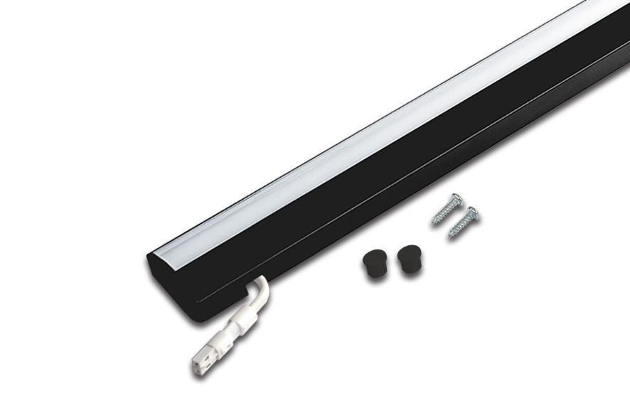 Unterbauleuchte Modulite F 600mm - Schwarz (60/1,5/4cm) - Based