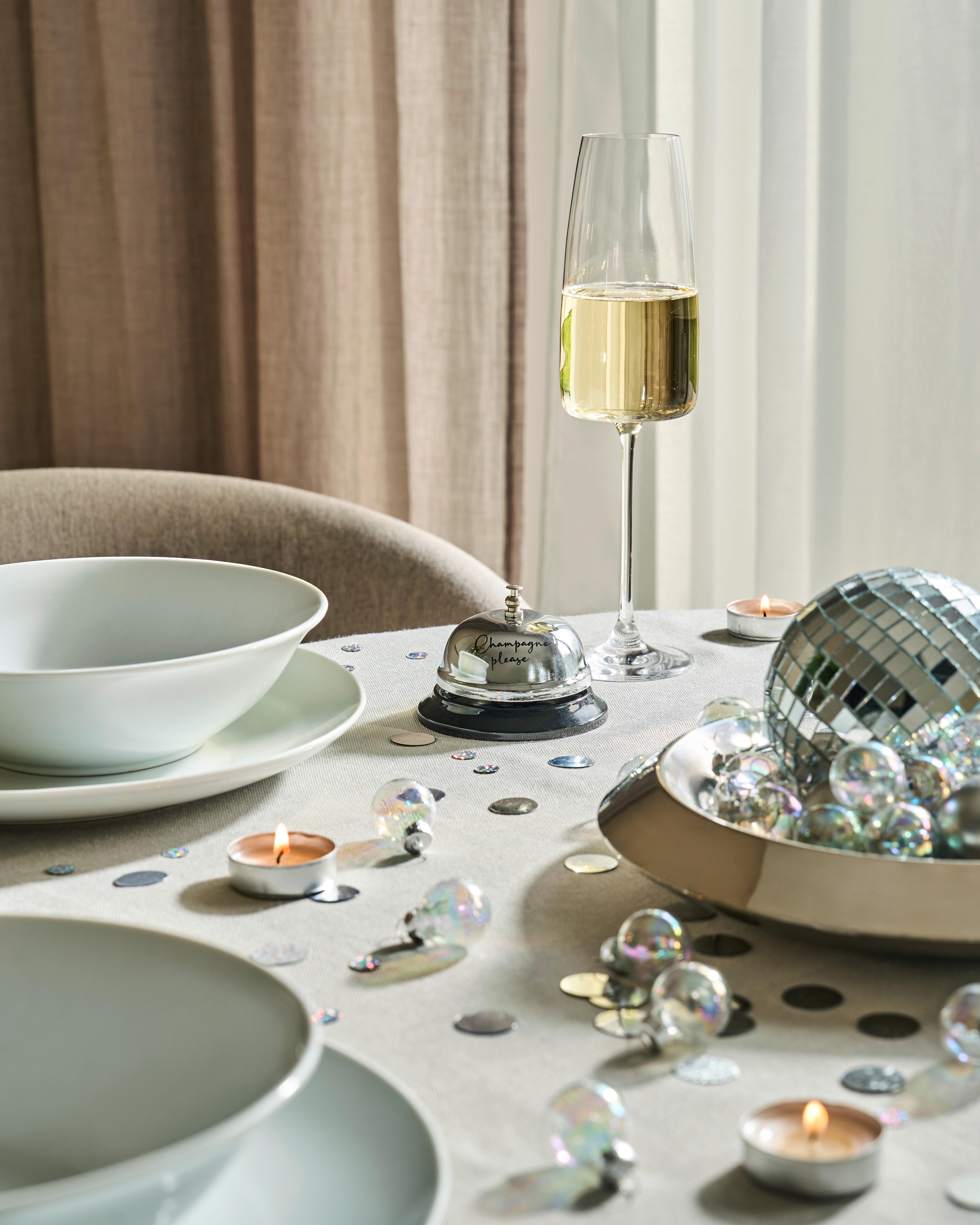 MOUSSERANDE VINGLAS KIKI - transparent, Modern, glas (6,6/25cm) - Gourmesto