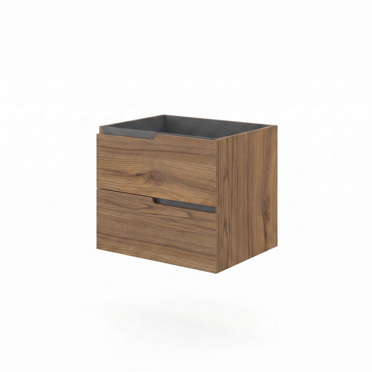 Element Ispod Umivaonika Winter - boje oraha/antracit, Moderno, drvni materijal (60/51/46cm)