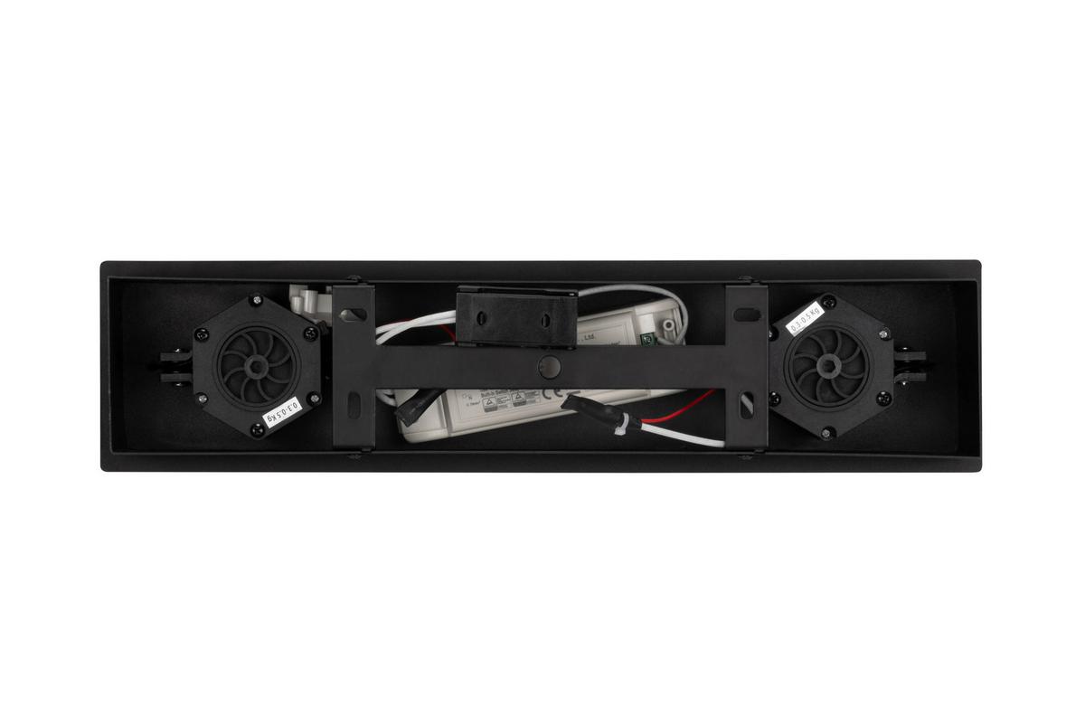 LAMPA WISZĄCA LED KENT - czarny, Design, tworzywo sztuczne/metal (118/10/170cm) - Dieter Knoll