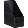 Iratrendező Krokodilbőr Hatású - fekete, Lifestyle, karton (29/12,8/23,5cm) - MÖMAX modern living